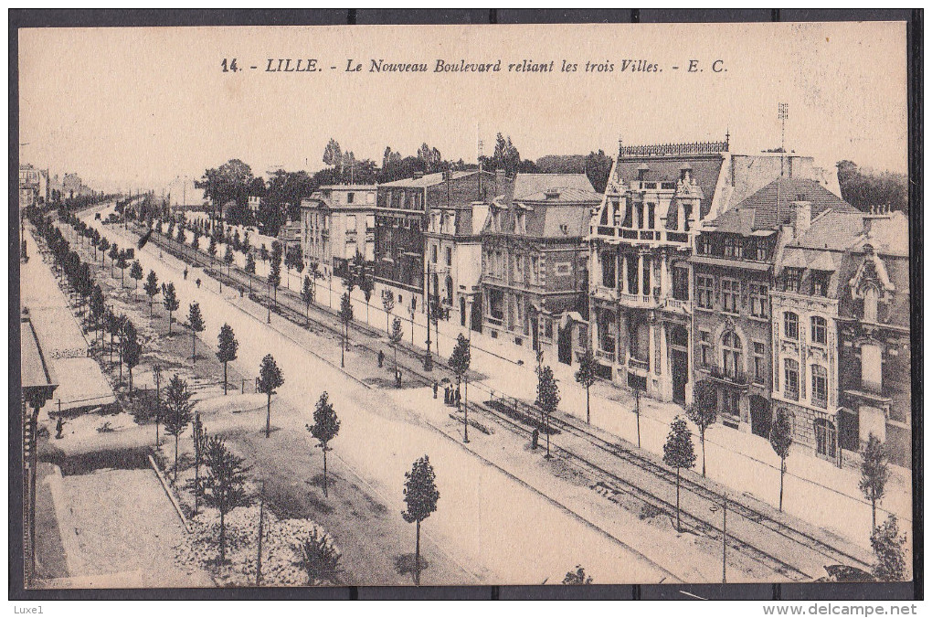 FRANCE ,  LILLE , OLD  POSTCARD - Lille