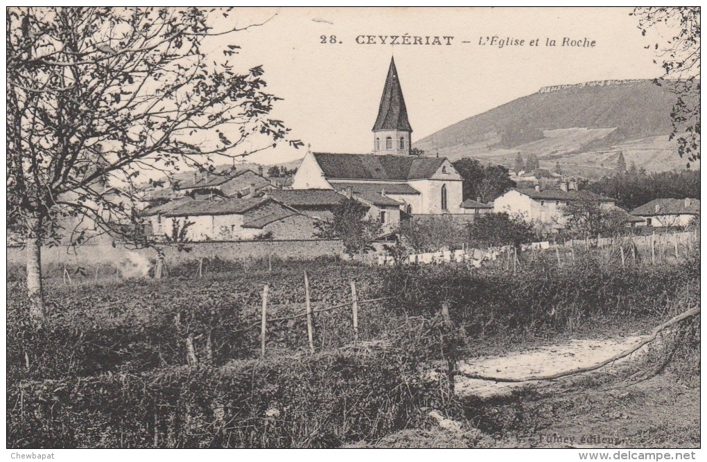 Ceyzériat - L'Eglise Et La Roche - Non Classés