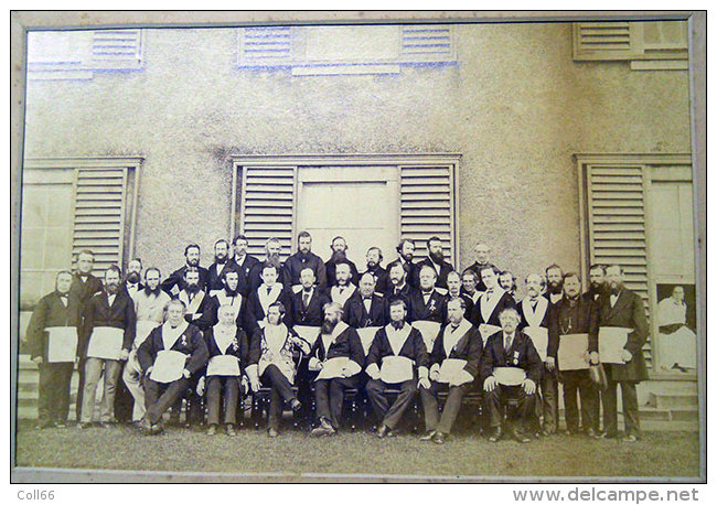 1872 Franc-Maçon  Freemason Lodge Of Fortitude N°281 Lancaster England Member´s Names Loge Maçonnique Du Courage Et Noms - Anciennes (Av. 1900)