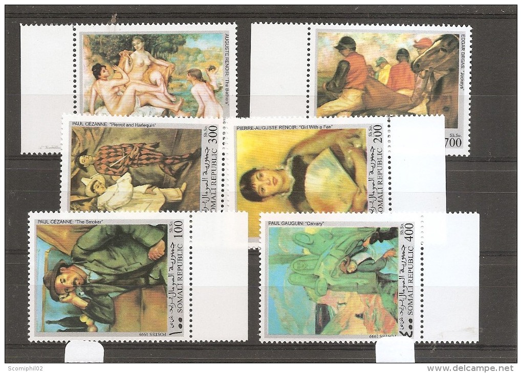 Peintures -Gauguin ( Série Complète De 6 Timbres XXX -MNh- De Somali Républic) - Sonstige & Ohne Zuordnung