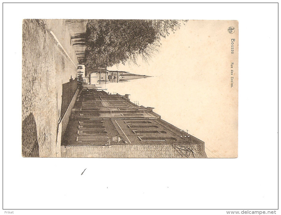 - 1676 -   BOUSSU Rue Des Ecoles - Boussu