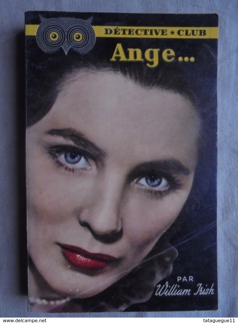 Ancien - Livre - Ange... Par William Irish - 1953 - Le Masque