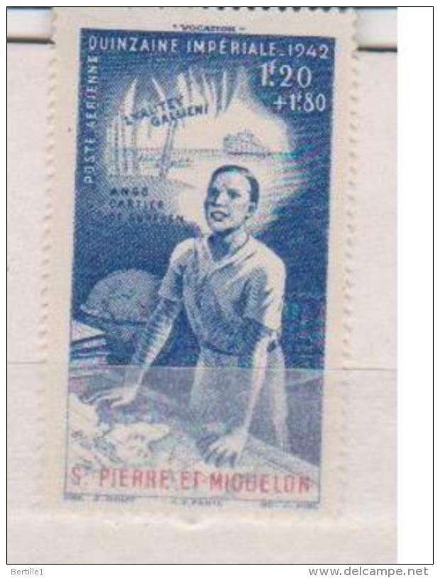 SAINT PIERRE ET MIQUELON       N°  PA   3   NEUF SANS  CHARNIERE         (02/16) - Unused Stamps