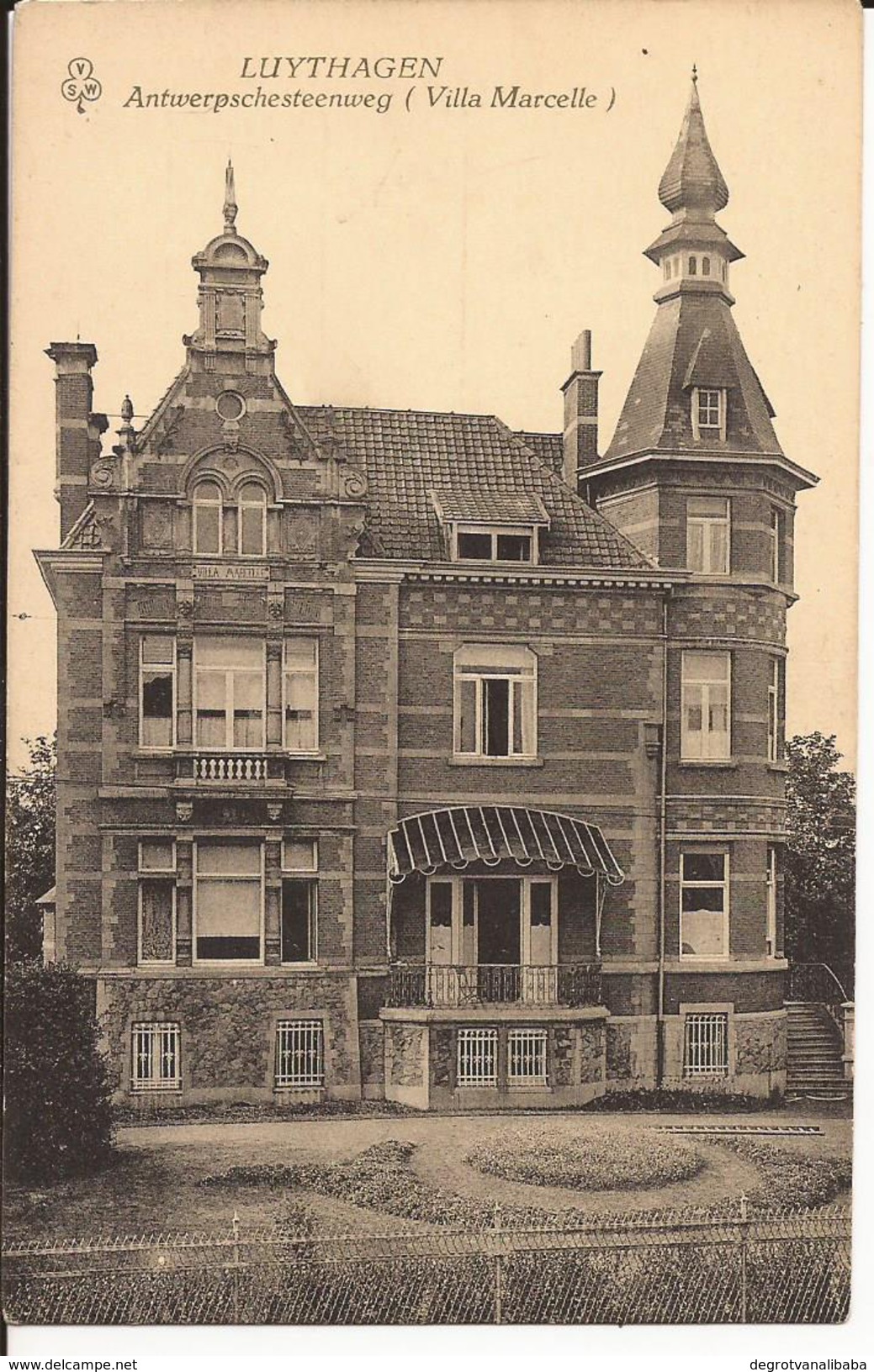 Mortsel Luythaegen Antwerpsesteenweg (villa Marcelle) - Mortsel