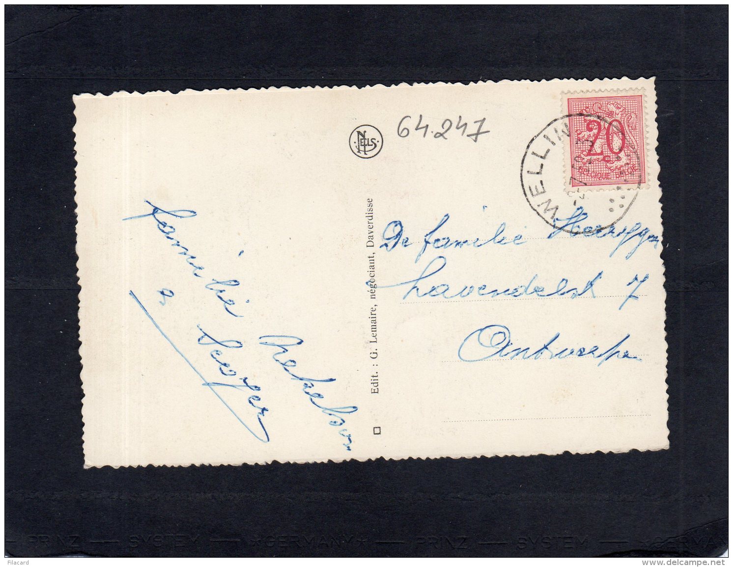 64247   Belgio,  Daverdisse S/Lesse,  Pont Des Barbouillons,  VG - Daverdisse