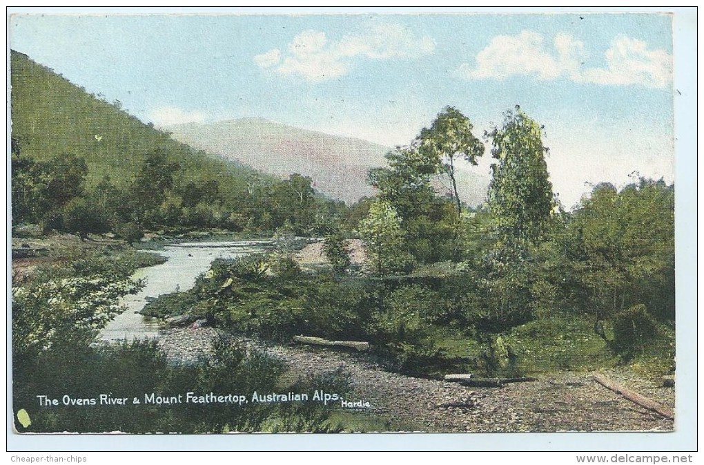 The Ovens River & Mount Feathertop. - Shurey - Other & Unclassified