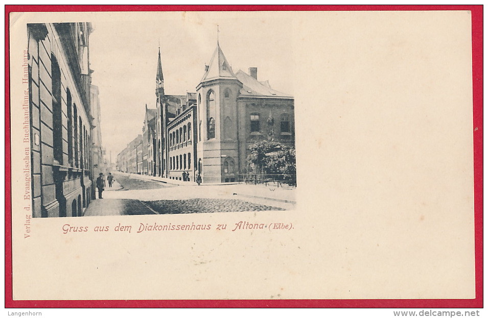 AK HAMBURG ´Altona / Hospitalstraße´ ~ Um 1900 - Altona