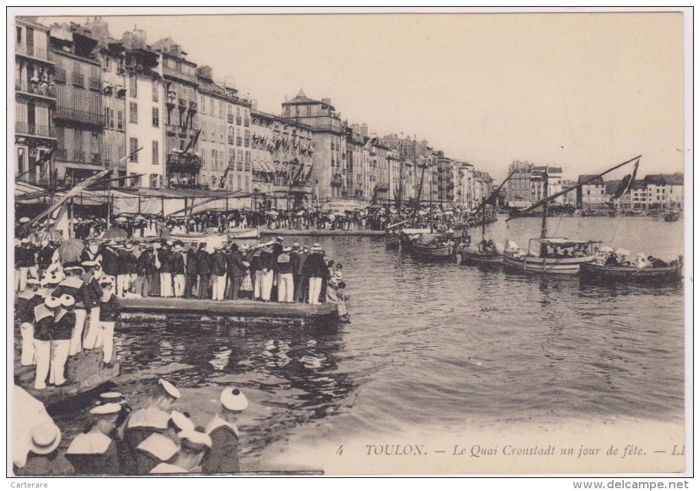Carte Postale Ancienne,83,var,TOULON,IL Y A 100 ANS,PHOTO LEVY - Toulon