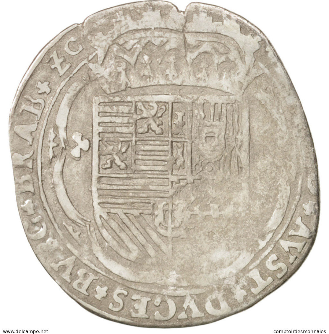 Monnaie, Pays-Bas Espagnols, BRABANT, 3 Patards, 1621, Bois-le-Duc, TB+, Argent - Sonstige & Ohne Zuordnung