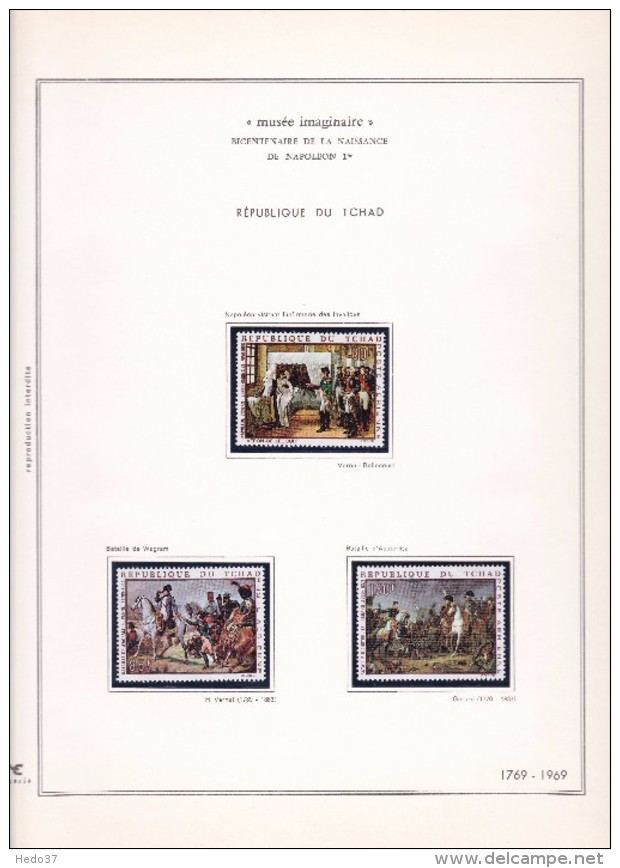 Napoléon - Collection "Musée Imaginaire" timbres neufs sans charnière - Luxe ** - 14 scans