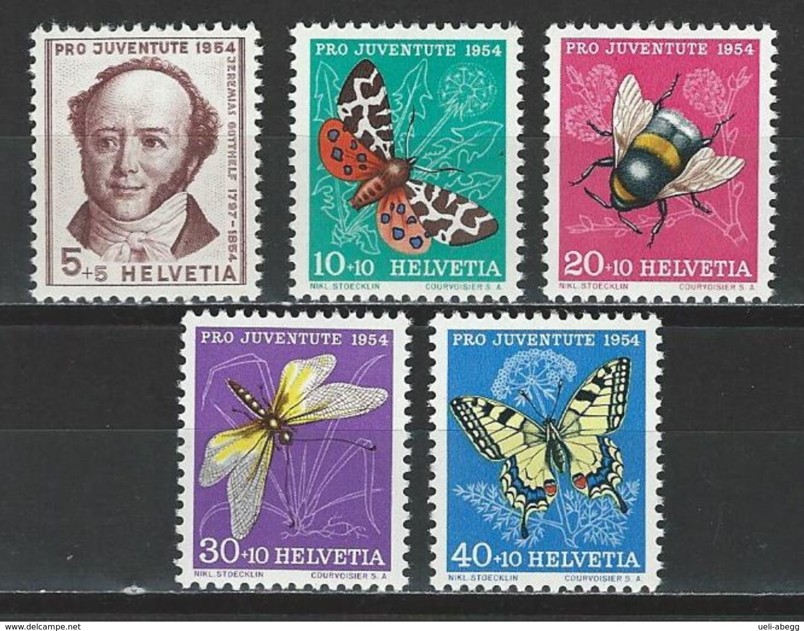 SBK J153-57. Mi 602-05 ** MNH - Neufs