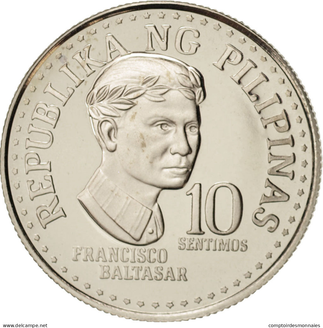 Monnaie, Philippines, 10 Sentimos, 1975, FDC, Copper-nickel, KM:207 - Philippinen