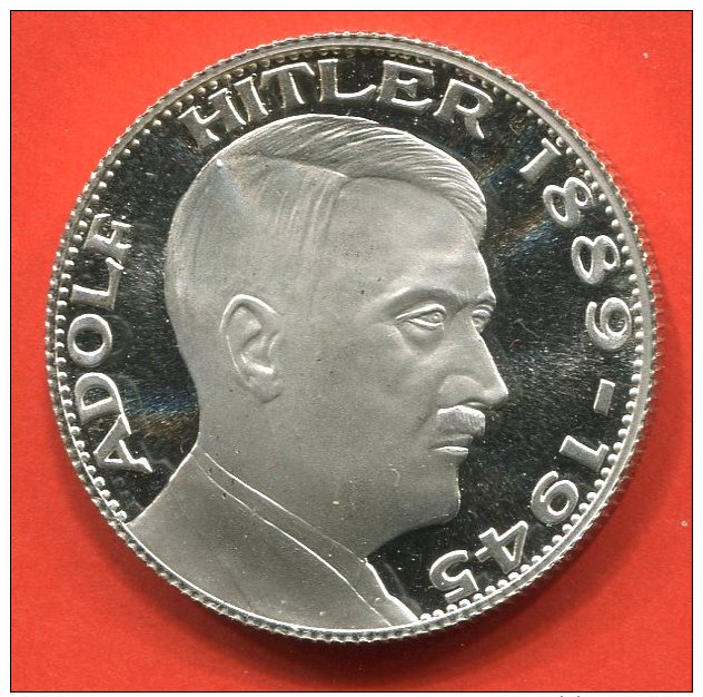 A.Hitler,,,,,,,,,,, ,,,,, ,,,,,Medaille 3 - Sonstige & Ohne Zuordnung