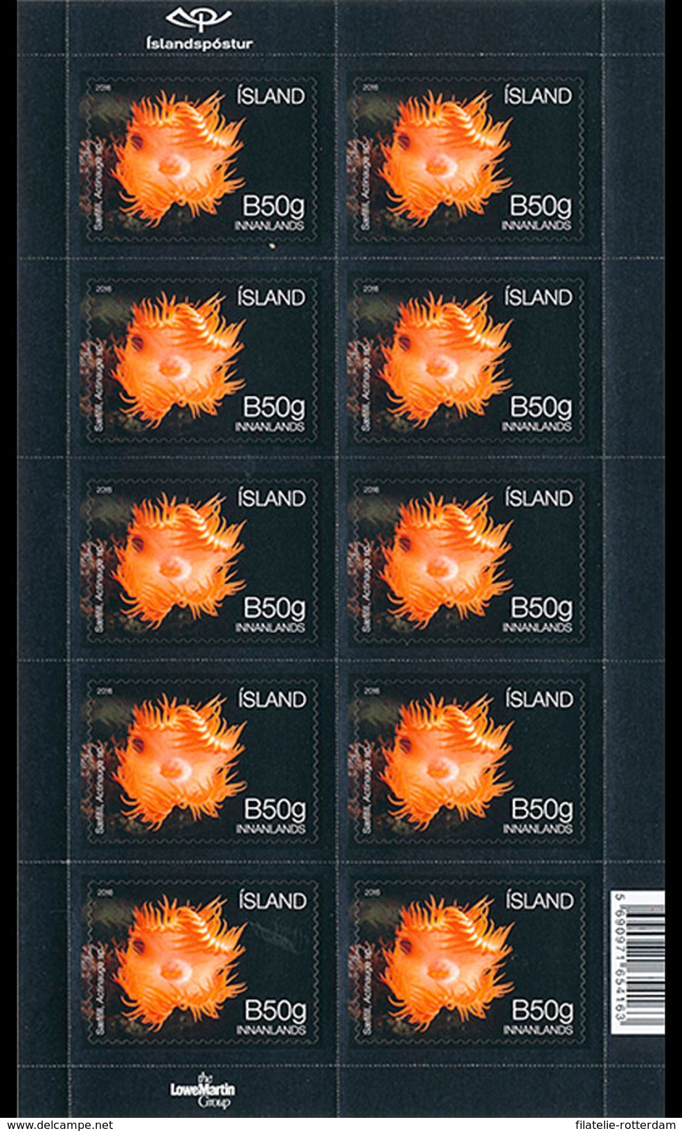 IJsland / Iceland - Postfris / MNH - Sheet Ecosysteem In IJsland (B50g) 2016 NEW!! - Unused Stamps