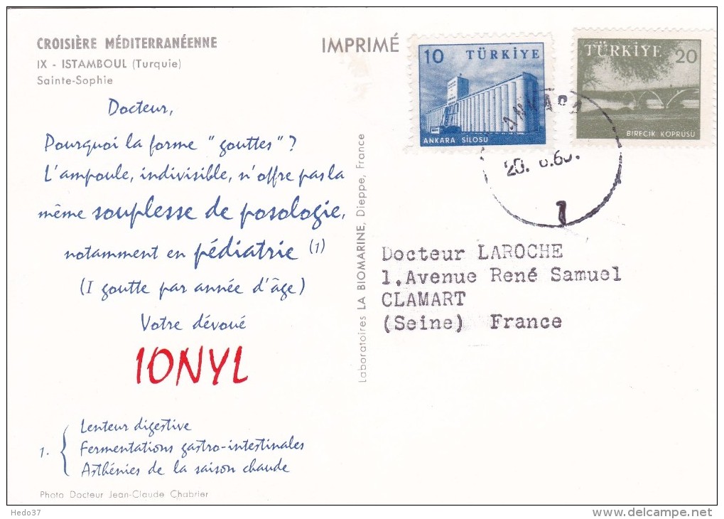 Turquie - Lettre - Lettres & Documents