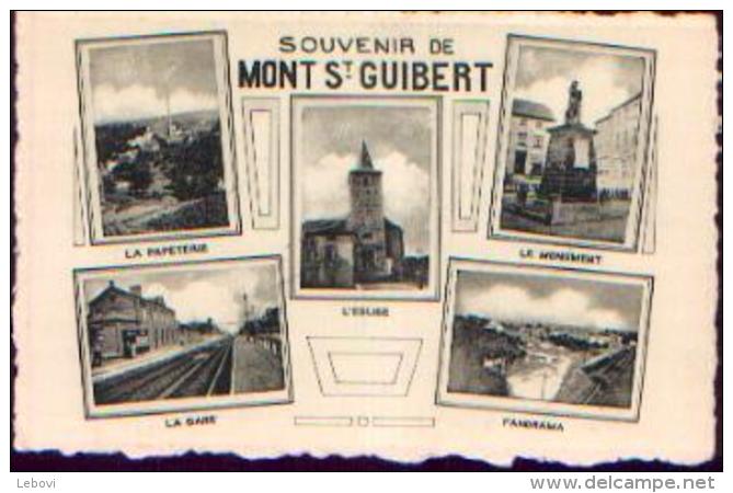 « Souvenir De MONT-SAINT-GUIBERT » - Ed. Paquier, Namur - Mont-Saint-Guibert