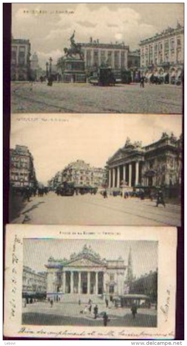 BRUXELLES - Lot De 3 CV - Sets And Collections