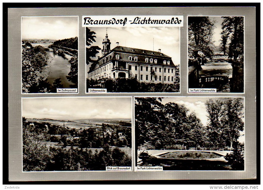 6713 - Alte Foto Ansichtskarte - Braunsdorf Lichtenwalde - Gel - Bildpostkarten - TOP - Niederwiesa
