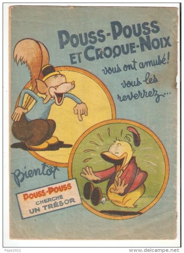 BD POUSS-POUSS Et CROQUENOIX Par ALEF ( Albert Fromenteau ) - 1943 - Edition Gordinne - RARE - Autres & Non Classés