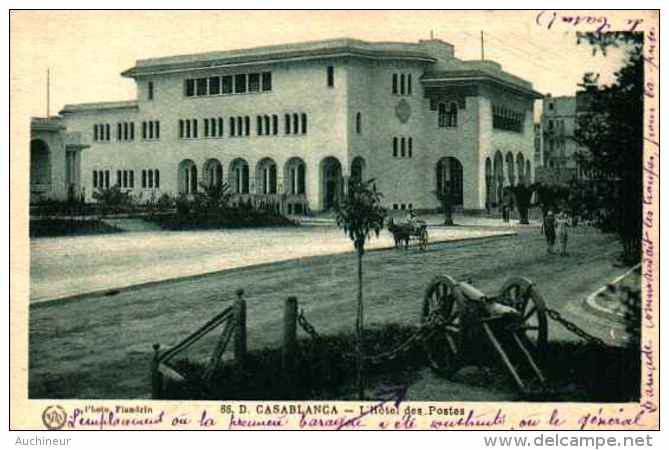 88 D Casablanca - L'hôtel Des Postes - Casablanca