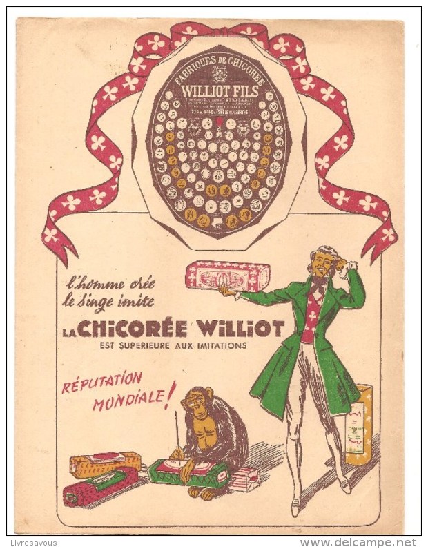 Protège Cahier Williot Chicorée WILLIOT Chaque Matin Chicorée WILLIOT La Grande Marque Française - Protège-cahiers