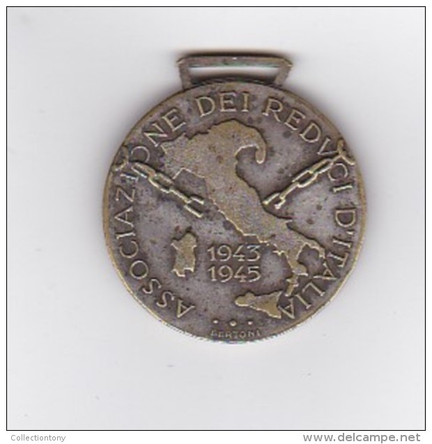 Medaglia - Associazione Dei Reduci D'Italia - 1943 - 1945 - Italië