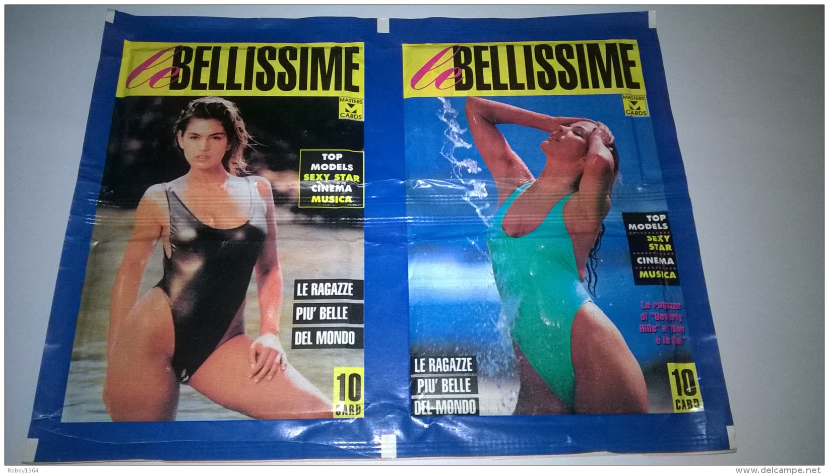 Le Bellissime Bustina Gigante Con 20 Card Le Ragazze Piu Belle Del Mondo Anni 90 - Altri & Non Classificati