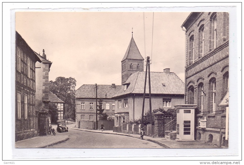 0-3561 DIESDORF, Poststrasse, 1965, Telefonzelle - Salzwedel