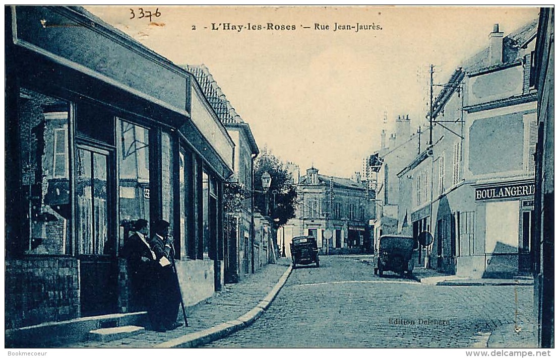 94    L'HAY LES ROSES   RUE JEAN  JAURES  BOULANGERIE - L'Hay Les Roses