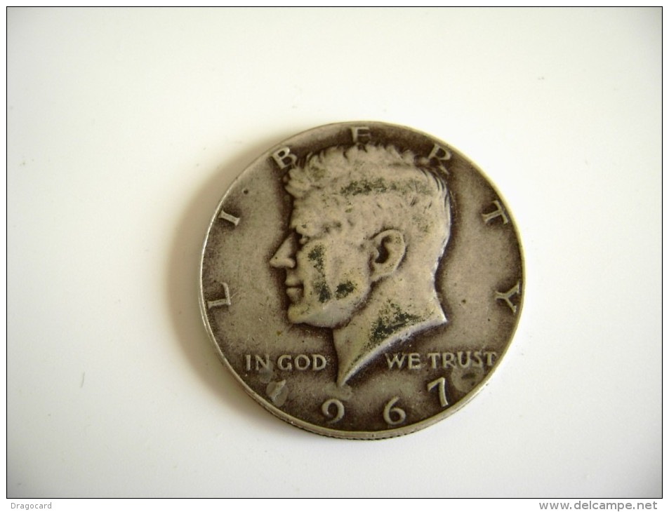 États-Unis, Kennedy Half Dollar, 1967  USA STATI UNITI AMERICA - 1964-…: Kennedy