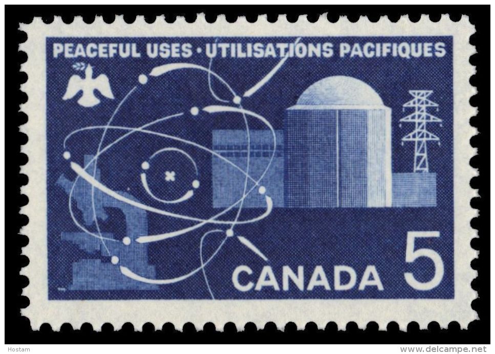 CANADA, 1966,  # 449, ATOMIC RESEARCH, MNH - Neufs