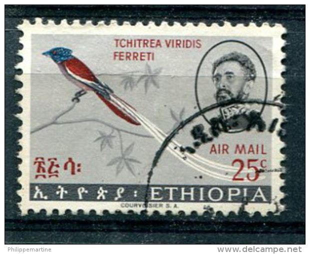 Ethiopie 1966 - Poste Aérienne YT 96 (o) - Oiseaux - Paons