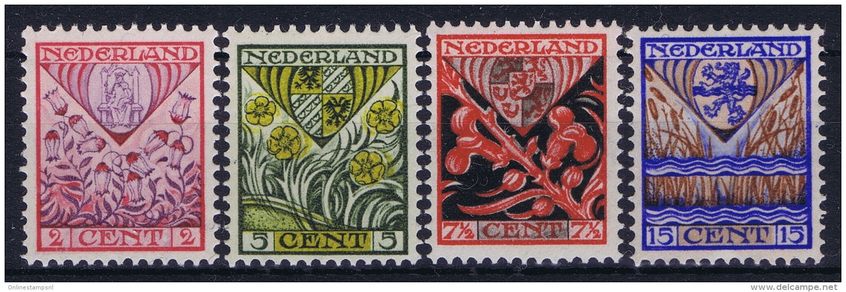 Netherlands: NVPH Nr 208 - 211  MNH/**/postfrisch/neuf Sans Charniere  1927 Childrens Issue - Nuevos