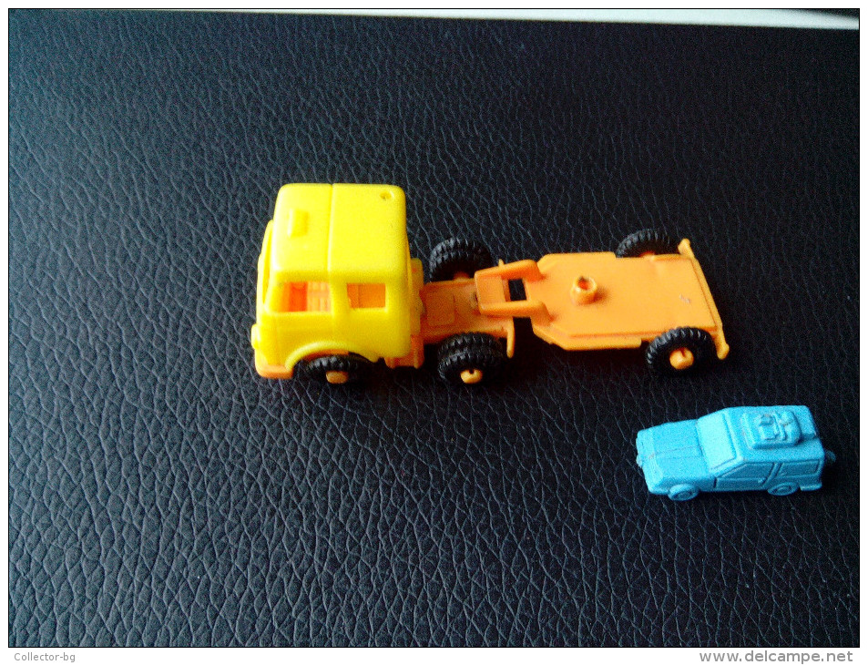 KINDER TOY 1980 RARE VINTAGE ORIGINAL GERMANY MADE IFA TRUCK TRAILER FIGURINE - Otros & Sin Clasificación