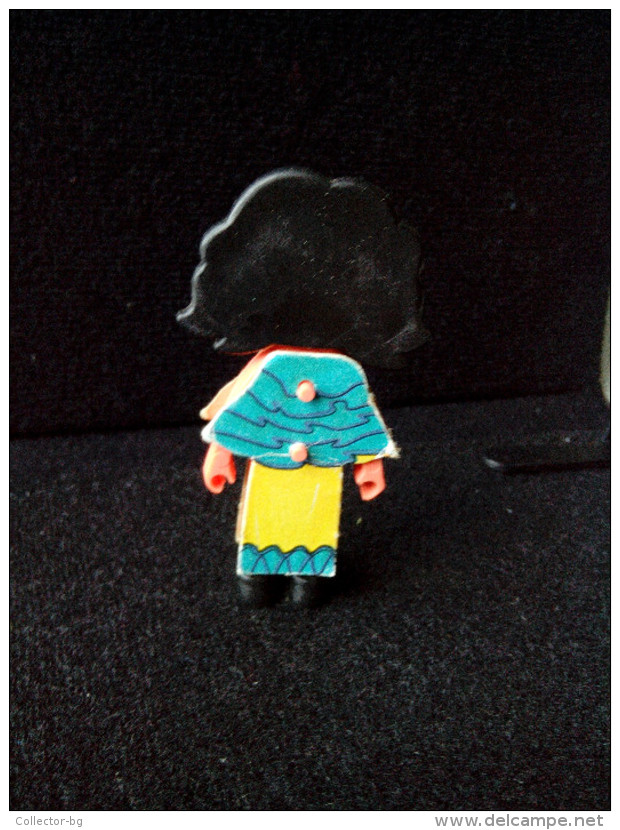 KINDER TOY 1980 RARE VINTAGE ORIGINAL GERMANY MADE GIRL DRESS FIGURINE - Autres & Non Classés