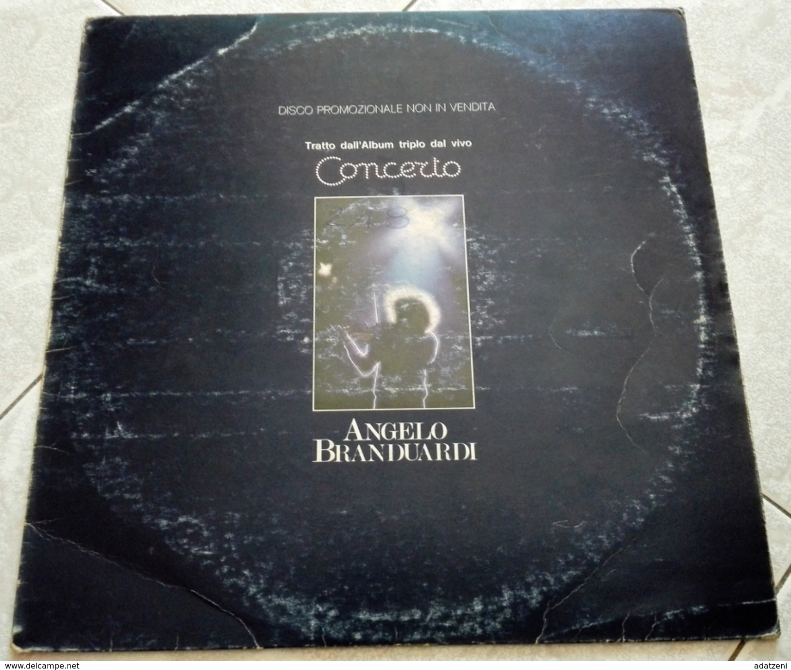 CONCERTO BRANDUARDI DISCO PROMOZIONALE NON IN VENDITA 1980 - Altri - Musica Italiana