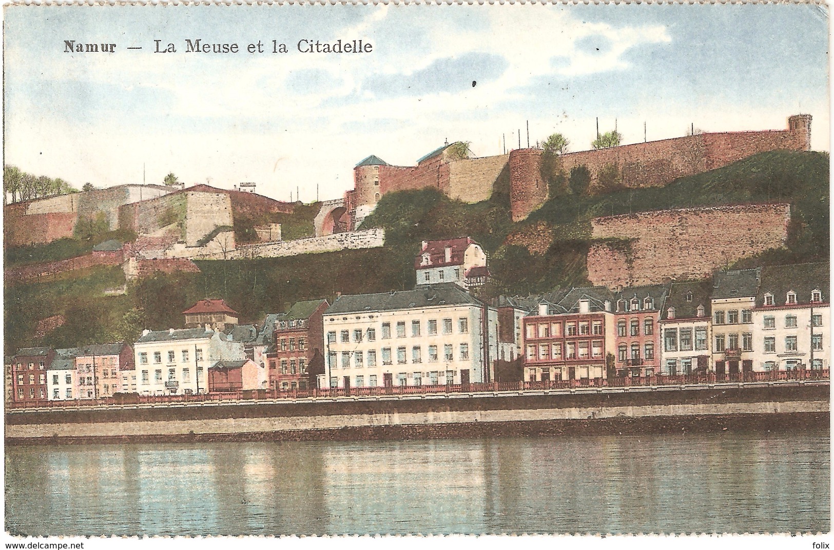 Namen / Namur - La Meuse Et La Citadelle - Namen