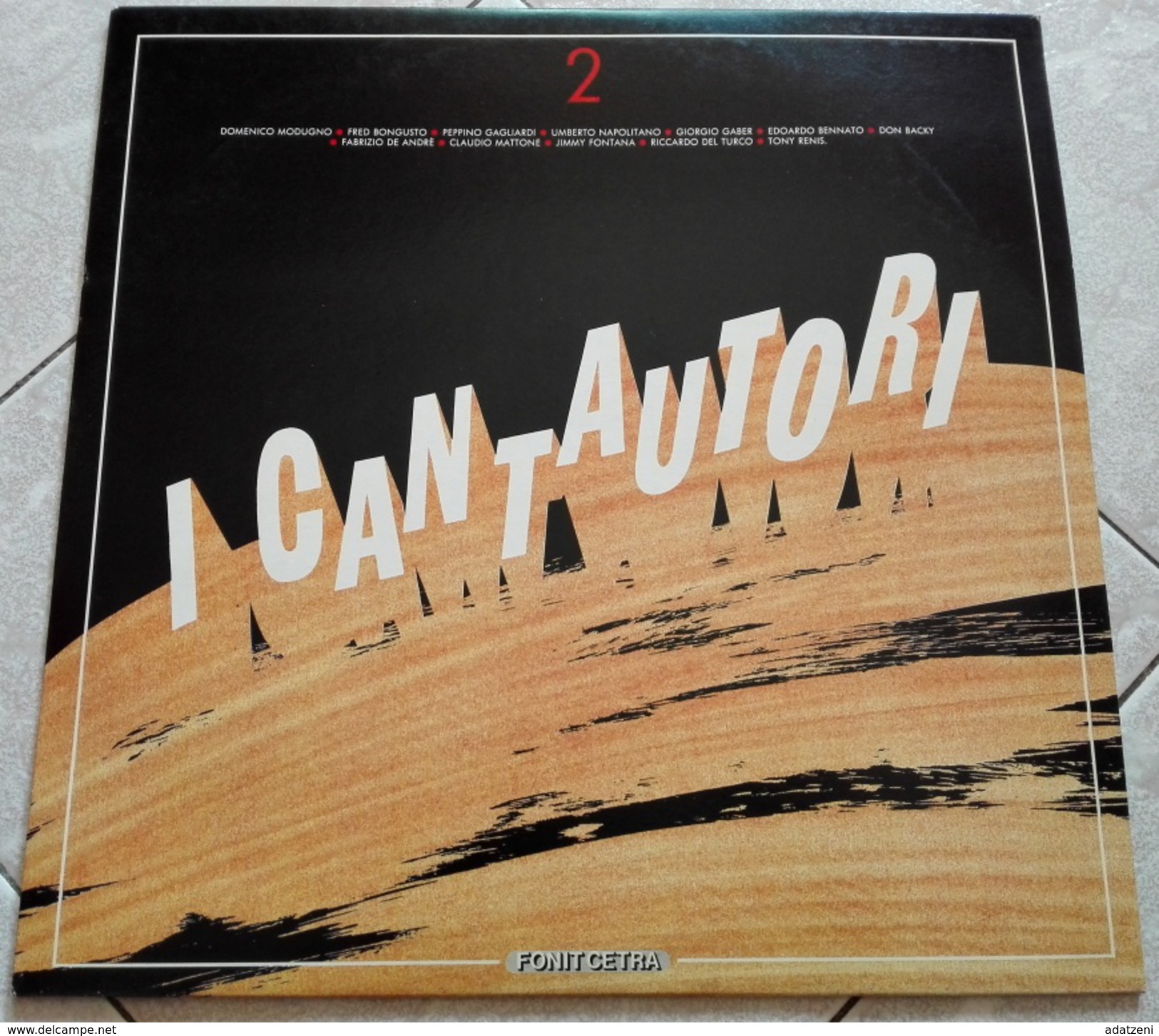 ARTISTI VARI  RACCOLTA I CANTAUTORI VOLUME 2 Disco LP 33 Giri - Autres - Musique Italienne
