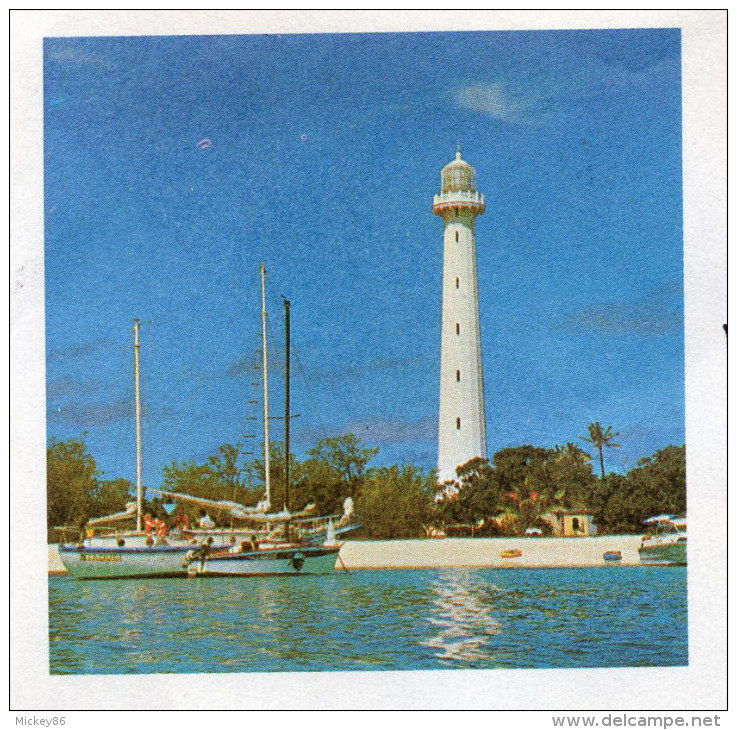 NOUVELLE-CALEDONIE--1986-Lettre De NOUMEA Pour SIGOULES-24-Jolis Tps-enveloppe Illustrée PHARE - Briefe U. Dokumente