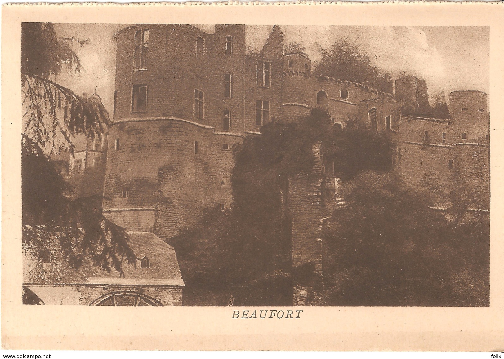 Beaufort (Müllerthal) - Ruines Du Château - Müllerthal