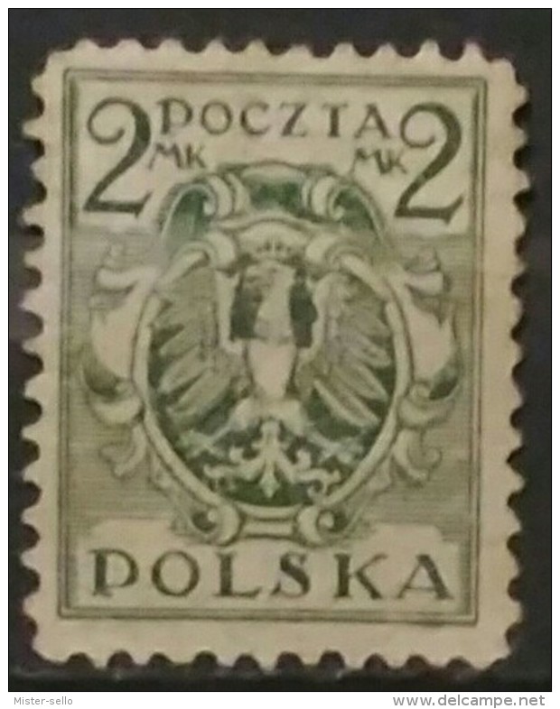 POLONIA 1920 -1922. Eagle On Shield. USADO - USED. - Usados