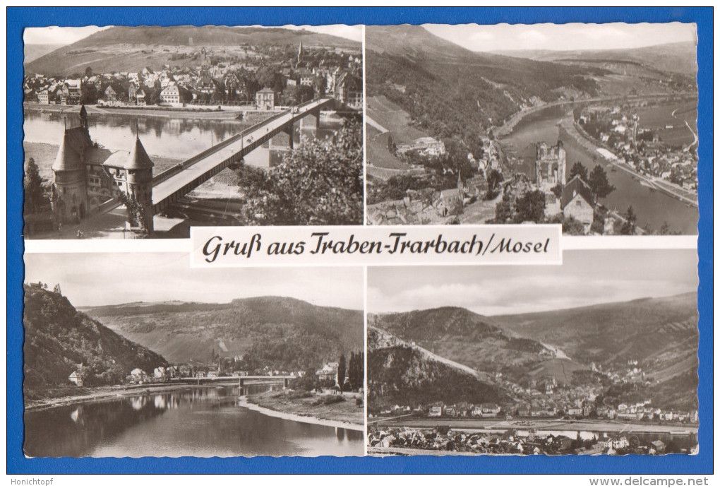 Deutschland; Traben Trarbach; Multibildkarte - Traben-Trarbach