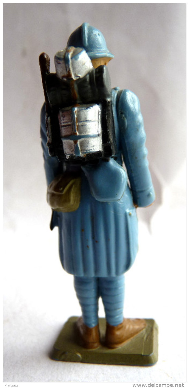 FIGURINE STARLUX SOLDAT FRANCAIS POILU WWI 14-18 - à Partir De 1968 P2 Fantassin Fusil De Côté MANQUE MAIN ET FUSIL - Starlux