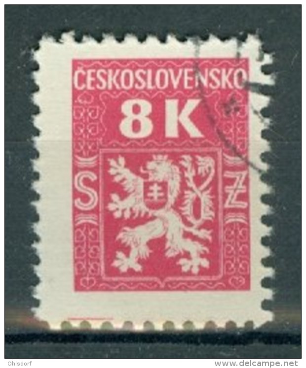 CESKOSLOVENSKO - OFFICIAL 1946: Yv Service 7, O - FREE SHIPPING ABOVE 10 EURO - Official Stamps