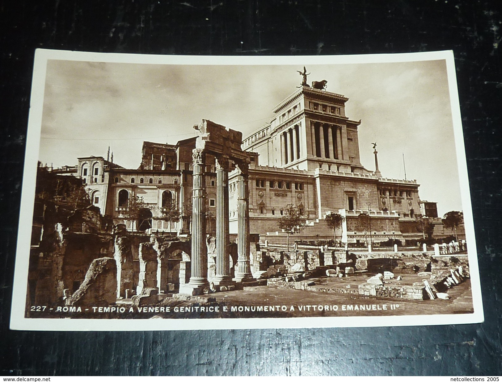 ITALIE ROME ROMA LOT DE 37 CARTES POSTALES TRAMWAY RUE MONUMENT FONTAINE TOUTES DIFFERENTES - EUROPE ITALE (S)