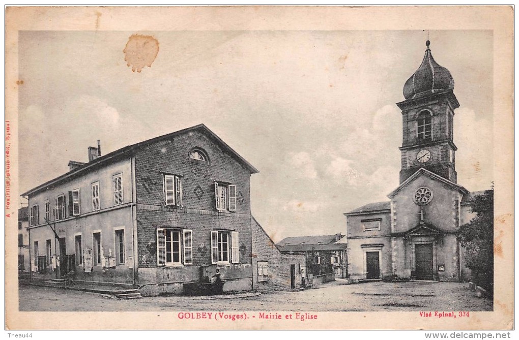 ¤¤  -   GOLBEY   -   Mairie Et Eglise   -  ¤¤ - Golbey