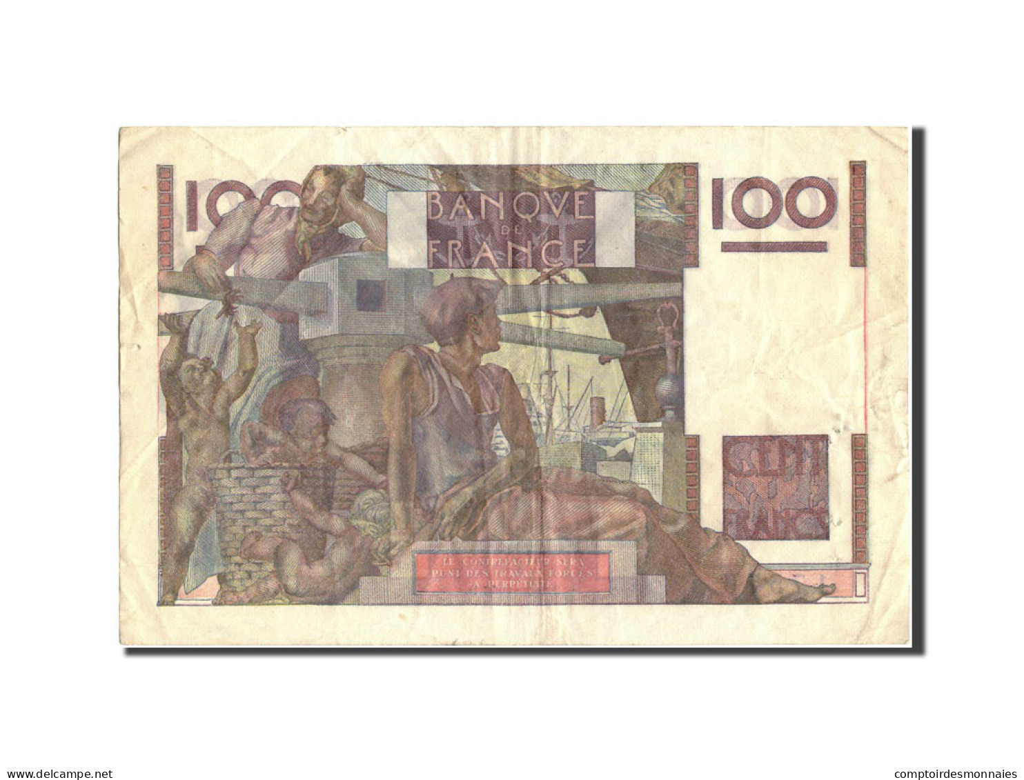 Billet, France, 100 Francs, 100 F 1945-1954 ''Jeune Paysan'', 1953, 1953-12-03 - 100 F 1945-1954 ''Jeune Paysan''