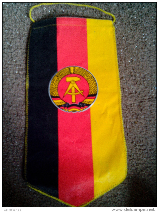 RARE FLAG DDR DVFL GERMANY ATHLETICS FEDERATION UNIQUE - Athletics