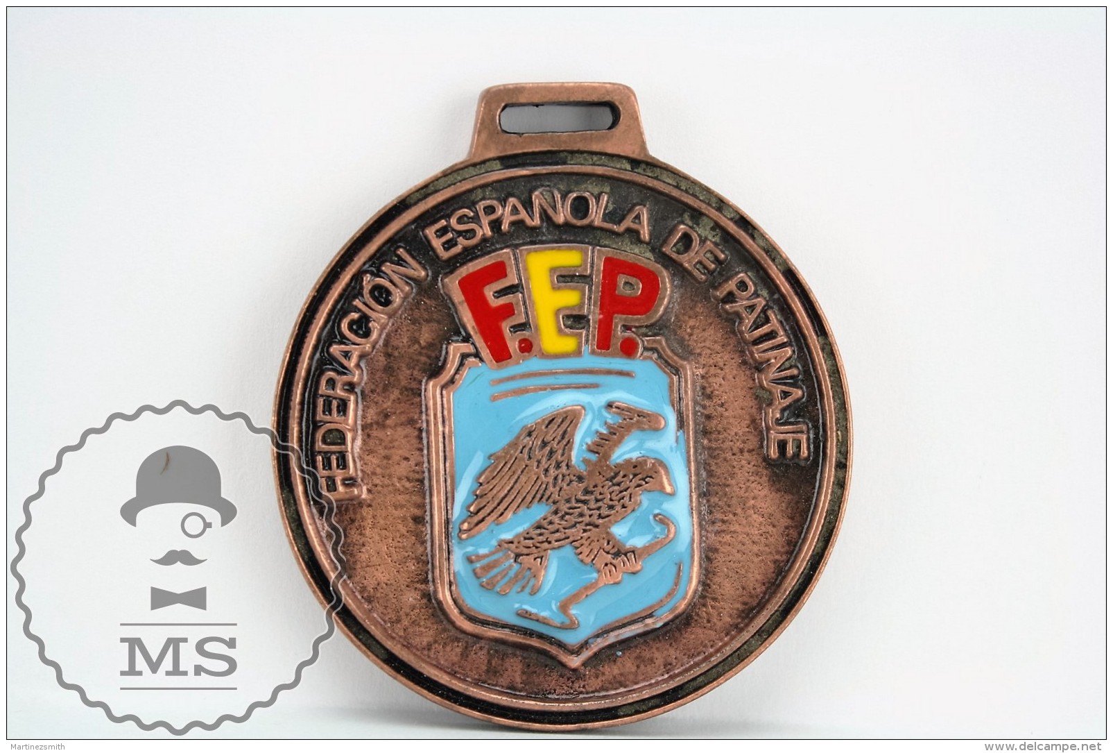 Spain National Roller Hockey Federation Medal - Spanish Championship 1990 - Otros & Sin Clasificación