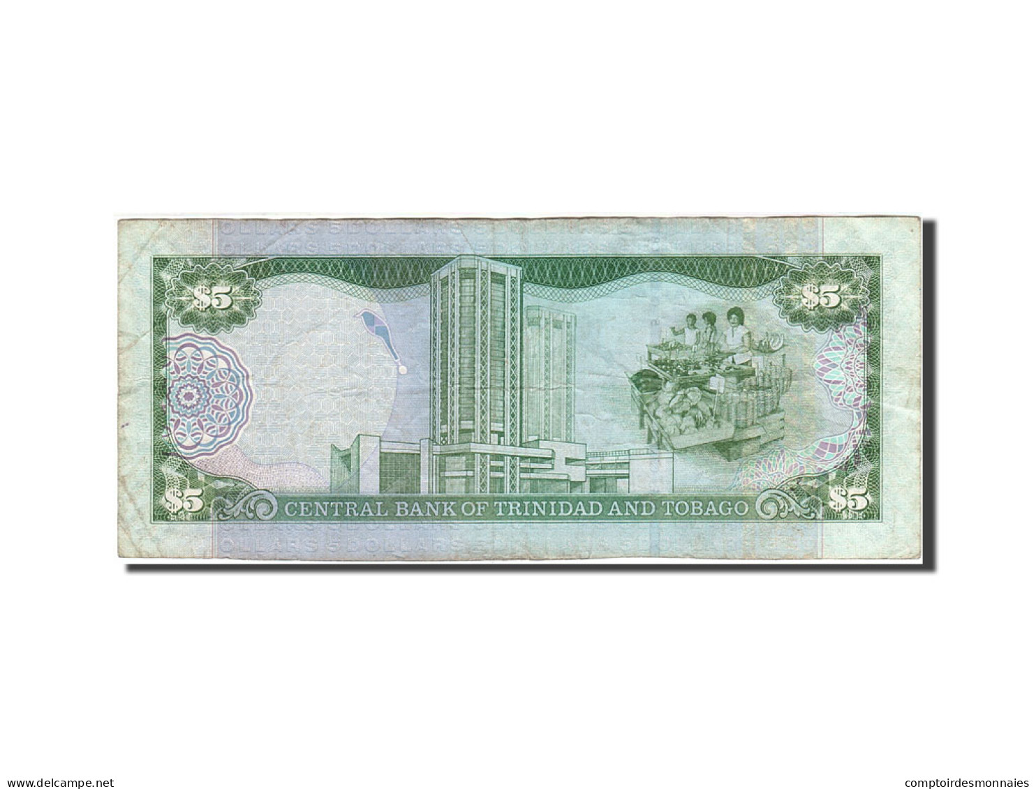 Billet, Trinidad And Tobago, 5 Dollars, 2006, 2006, KM:47, TB - Trinidad Y Tobago